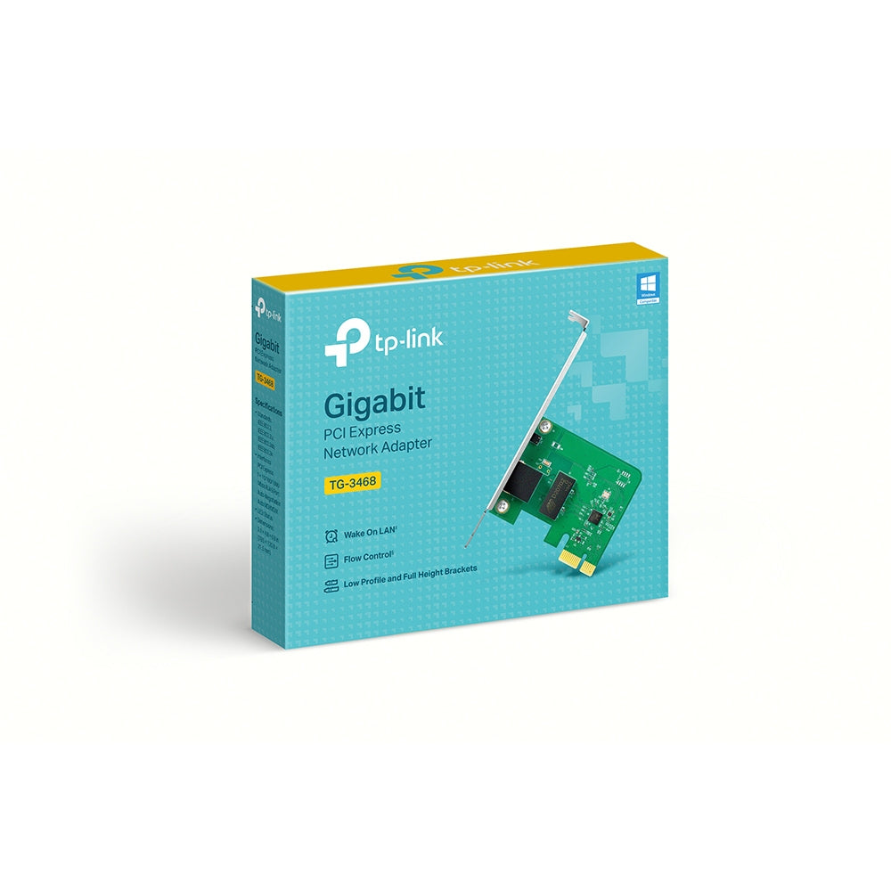 TP-Link TG3468 – PCIe Gigabit-Netzwerkadapter – 1×GbE, PCIe