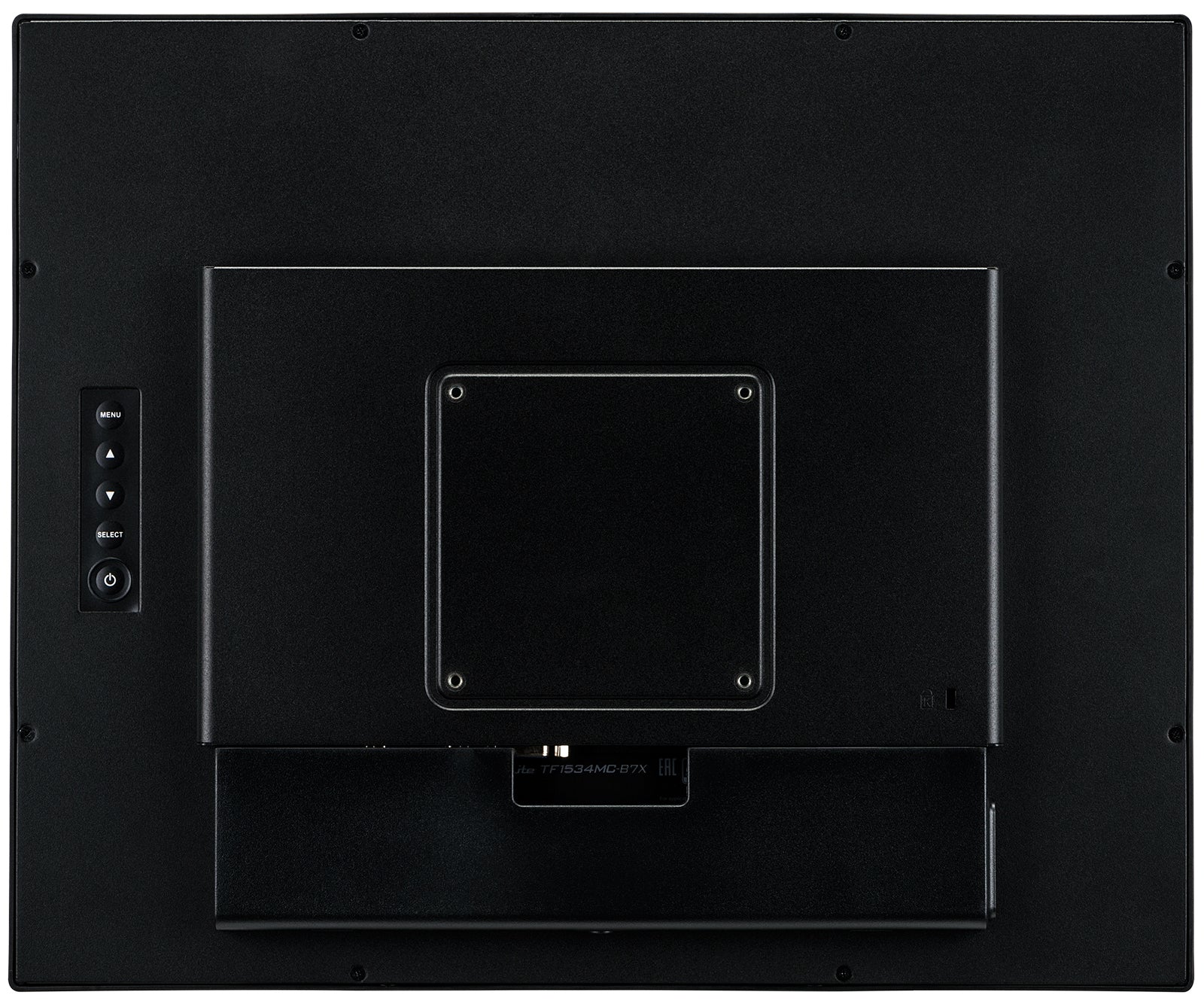 iiyama TF1534MC-B7X – Monitor, 15", 1024 × 768 (XGA), TN, Touch, 60 Hz, 370 cd/m², VESA 100 × 100, Schwarz