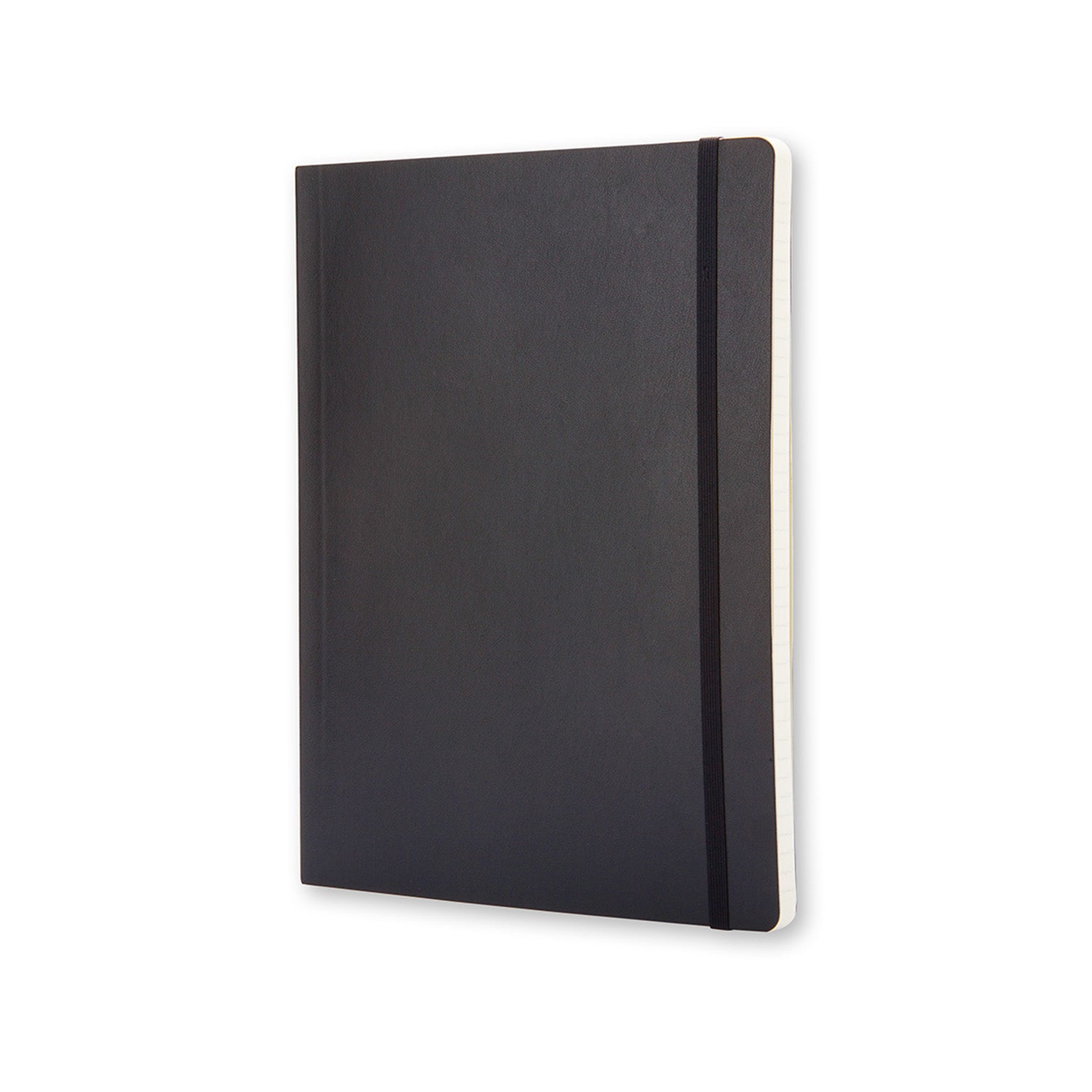 Moleskine Notizbuch, 190 × 250 mm, liniert, Fadenheftung, Softcover, 192 Seiten, 70 g/m² – schwarz