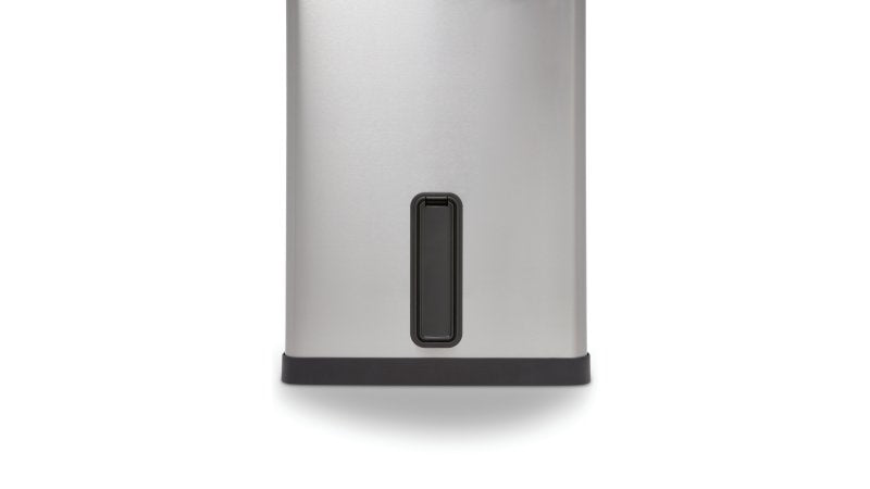 Rubbermaid Slim Jim Treteimer – 49 l – Metall/Kunststoff, rechteckig – schwarz/grau