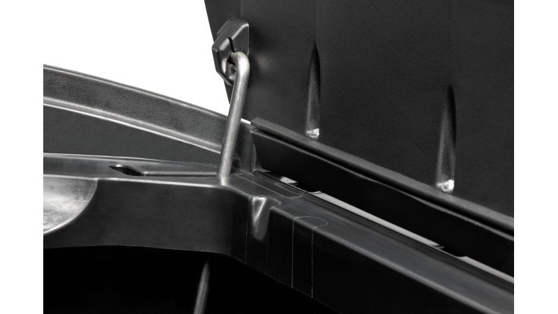 Rubbermaid Slim Jim Treteimer – 49 l – Metall/Kunststoff, rechteckig – schwarz – Müllsackhalterung