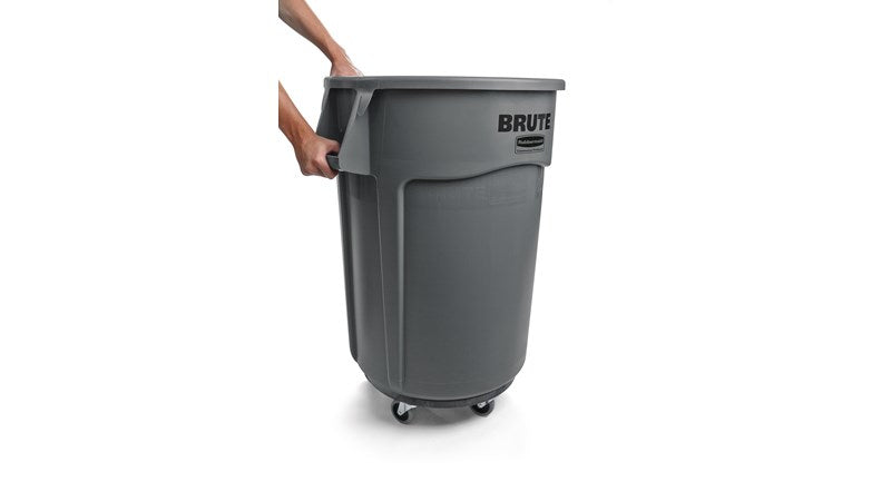 Rubbermaid Abfallsammler/Kehrichtsackhalter (mobil) FG264000BLA – für BRUTE 75,7 L und andere – schwarz, 5 Rollen