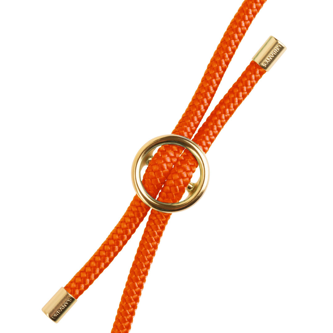 Urbany's Ringhalterung NECKLACE APEROL – für Apple iPhone 17, Kunststoff, Silber