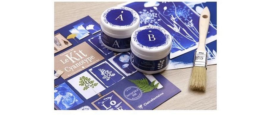 Clairefontaine Bastelset Cyanotypie – ab 18 Jahren – 10 Blatt