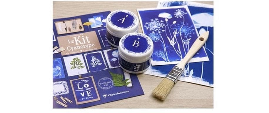 Clairefontaine Bastelset Cyanotypie – ab 18 Jahren – 10 Blatt