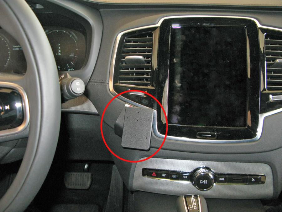 Brodit Auto-Halterung, fahrzeugspezifisch – für Volvo XC90 2015–2017 – Schwarz, ABS