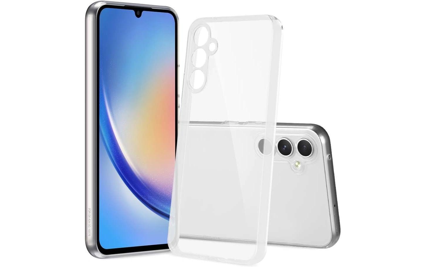nevox StyleShell Flex Backcover – für Samsung Galaxy A35 5G, TPU, Transparent