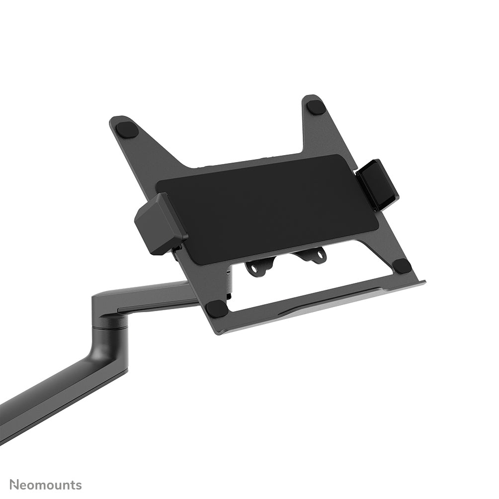 Neomounts Laptop-Arm (Klemme/Durchführung) – für Notebooks bis 17,3" – VESA 100×100, 5 kg – Schwarz
