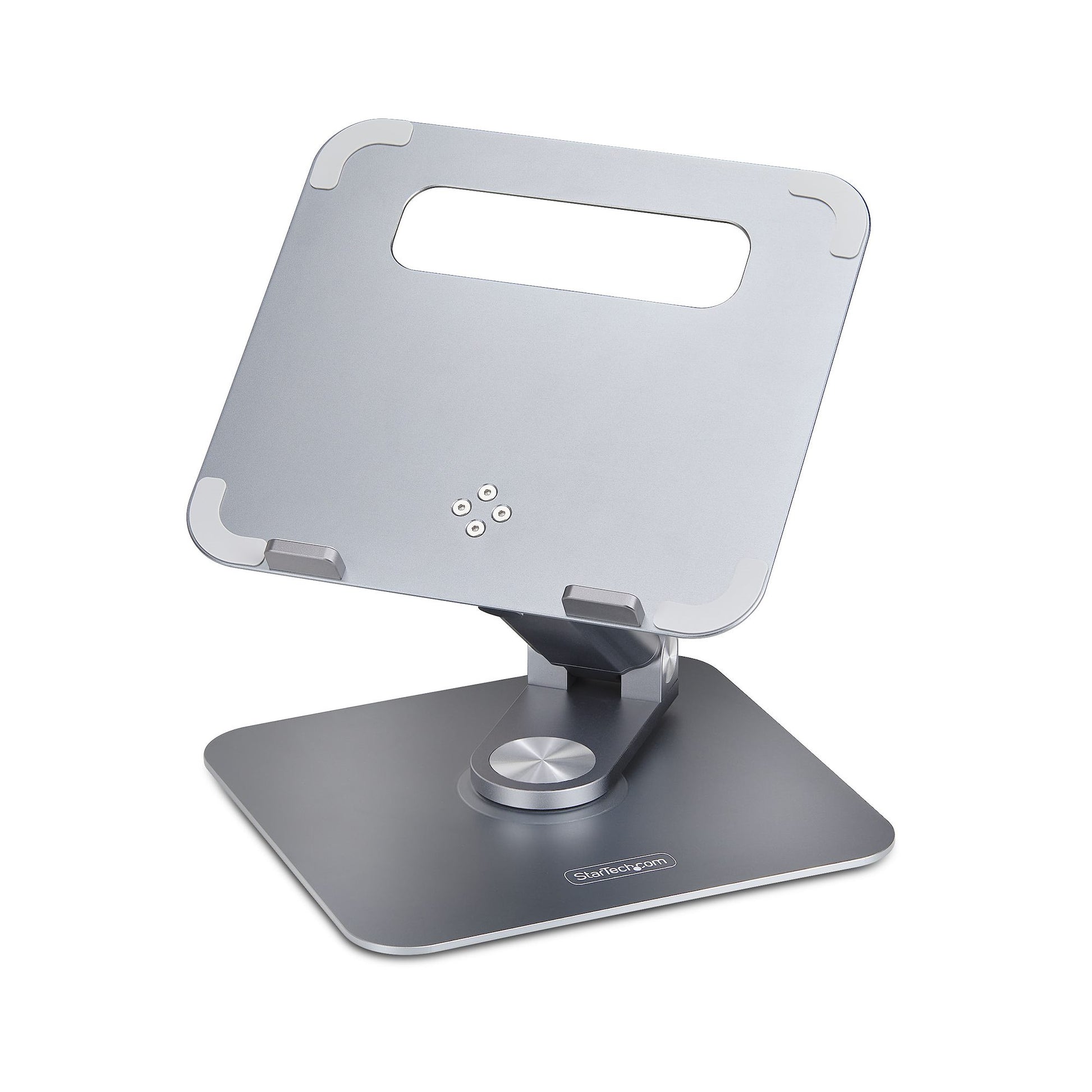 StarTech.com Laptop-Ständer – bis 5 kg Traglast, höhenverstellbar, 360° drehbar – Silber