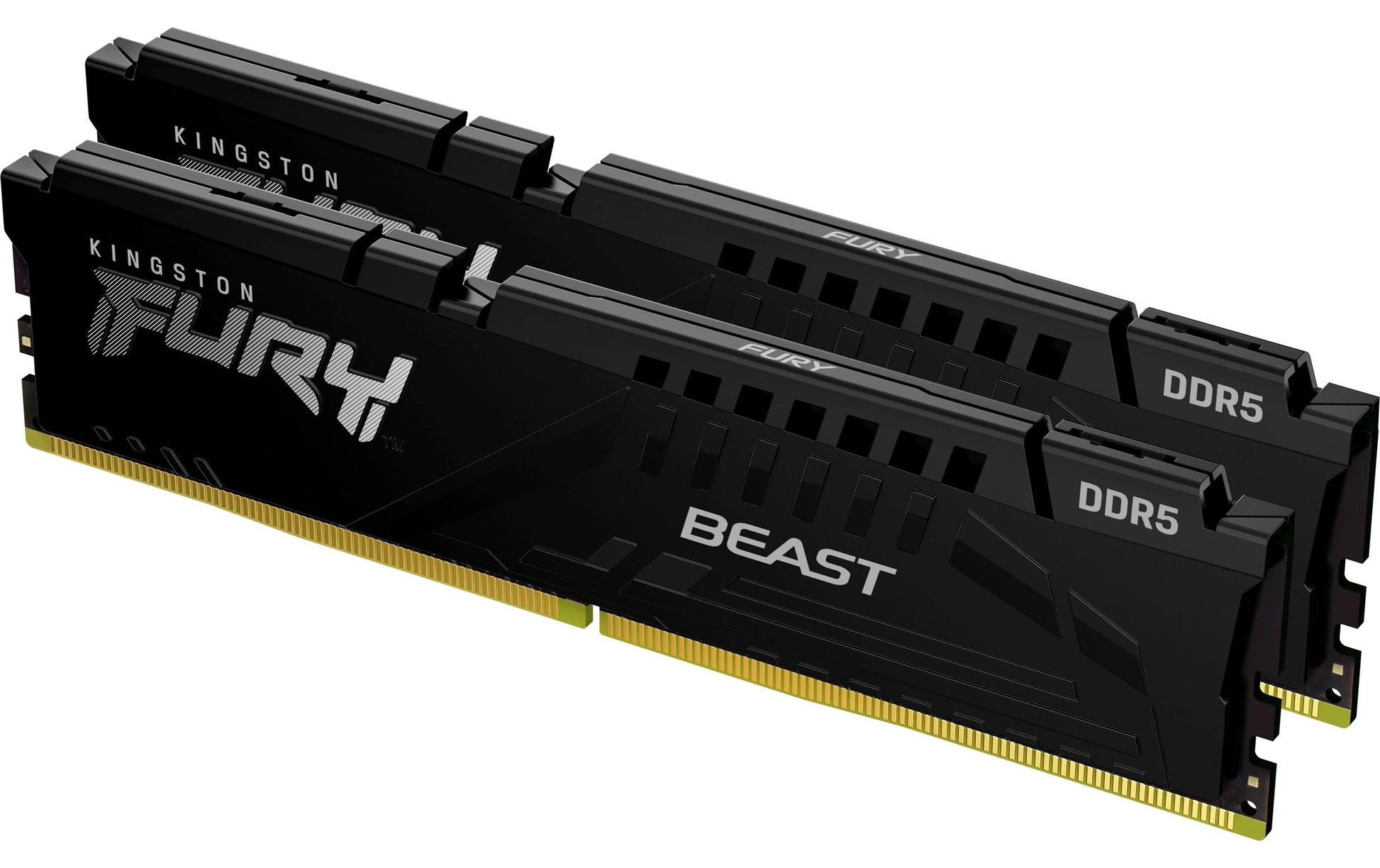 Kingston Technology Kingston FURY Beast – Arbeitsspeicher DDR5 32 GB (2×16 GB) 6000 MT/s CL30, EXPO, Schwarz