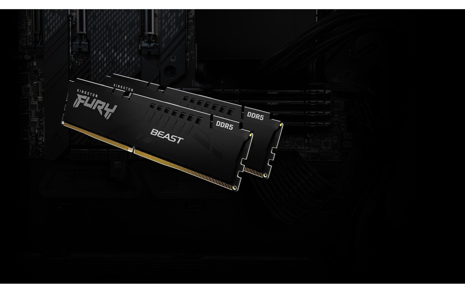 Kingston Technology Kingston FURY Beast – Arbeitsspeicher DDR5 32 GB (2×16 GB) 6000 MT/s CL30, EXPO, Schwarz