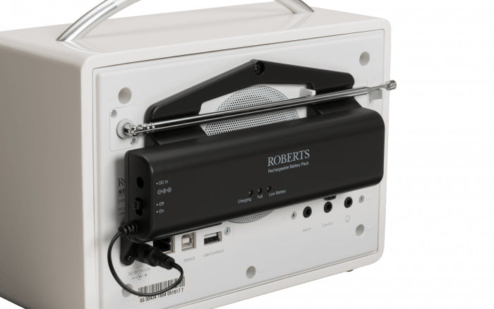 Roberts Radio BP93I – Akku – für Roberts Radio Stream 93i – 3'200 mAh, 34,56 Wh, 10,8 V – 10 h – schwarz