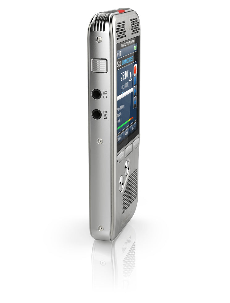 Philips Digital Pocket Memo 8100 Integrator – Digitales Diktiergerät – 30 h, Akkubetrieb, mit Lautsprecher –