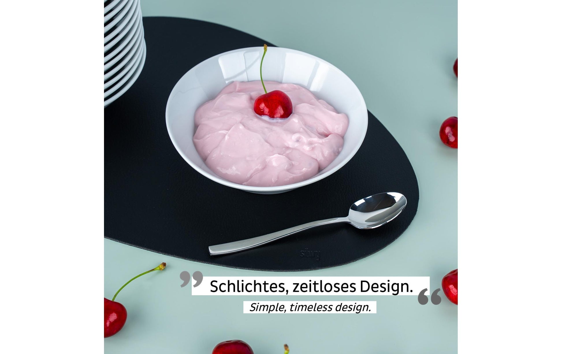 Silwy Lunchbox-Besteck – 5-teilig, 22 cm, Edelstahl, mit Tragetasche, spülmaschinenfest