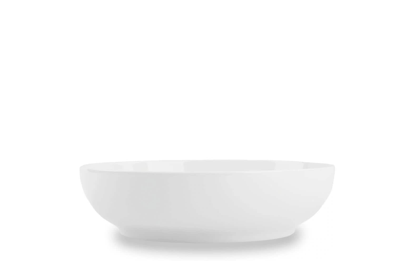 Silwy Magnet-Food-Bowl S0FB-1314-1 Salatschüssel – 2,4 l, Porzellan, Weiss
