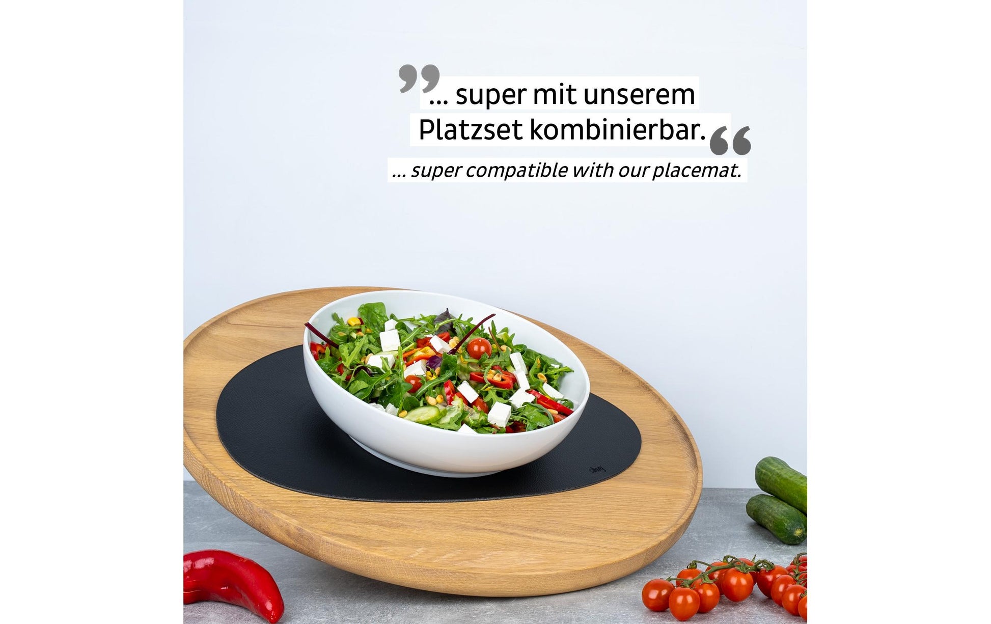 Silwy Magnet-Food-Bowl S0FB-1314-1 Salatschüssel – 2,4 l, Porzellan, Weiss