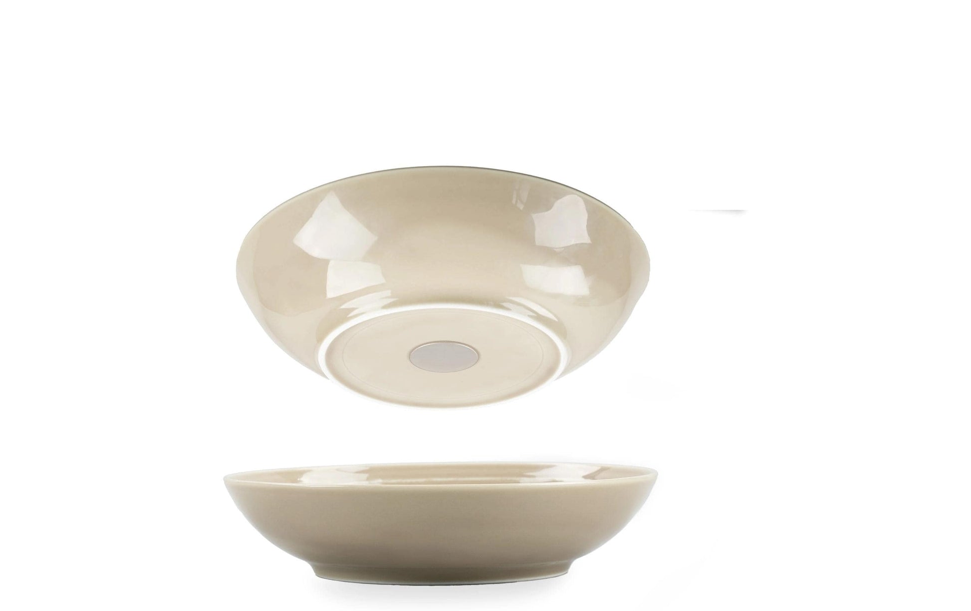 Silwy S0FB-1325-2-E Salatschüssel – 0,60 l, Porzellan, Elfenbein, 2 Stück