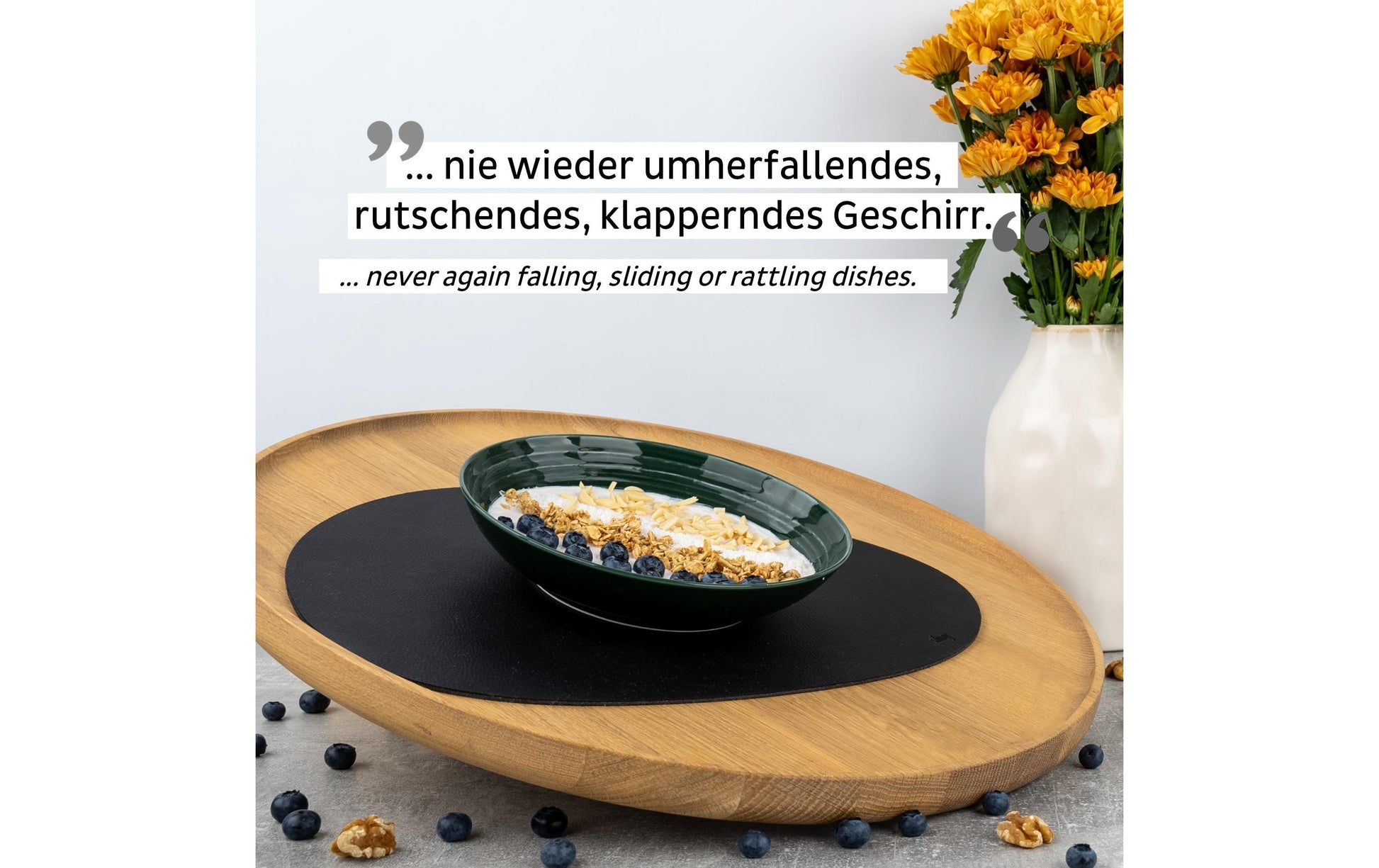 Silwy S0FB-1326-2-G Salatschüssel – 0,60 l, Porzellan, Waldgrün, 2 Stück