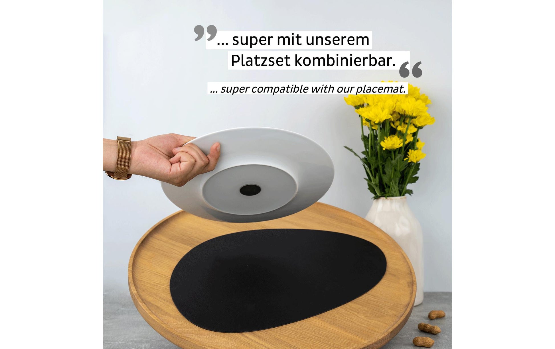 Silwy S0ST-1321-2-A Essteller – Porzellan, Apricot, stapelbar, 2 Stück