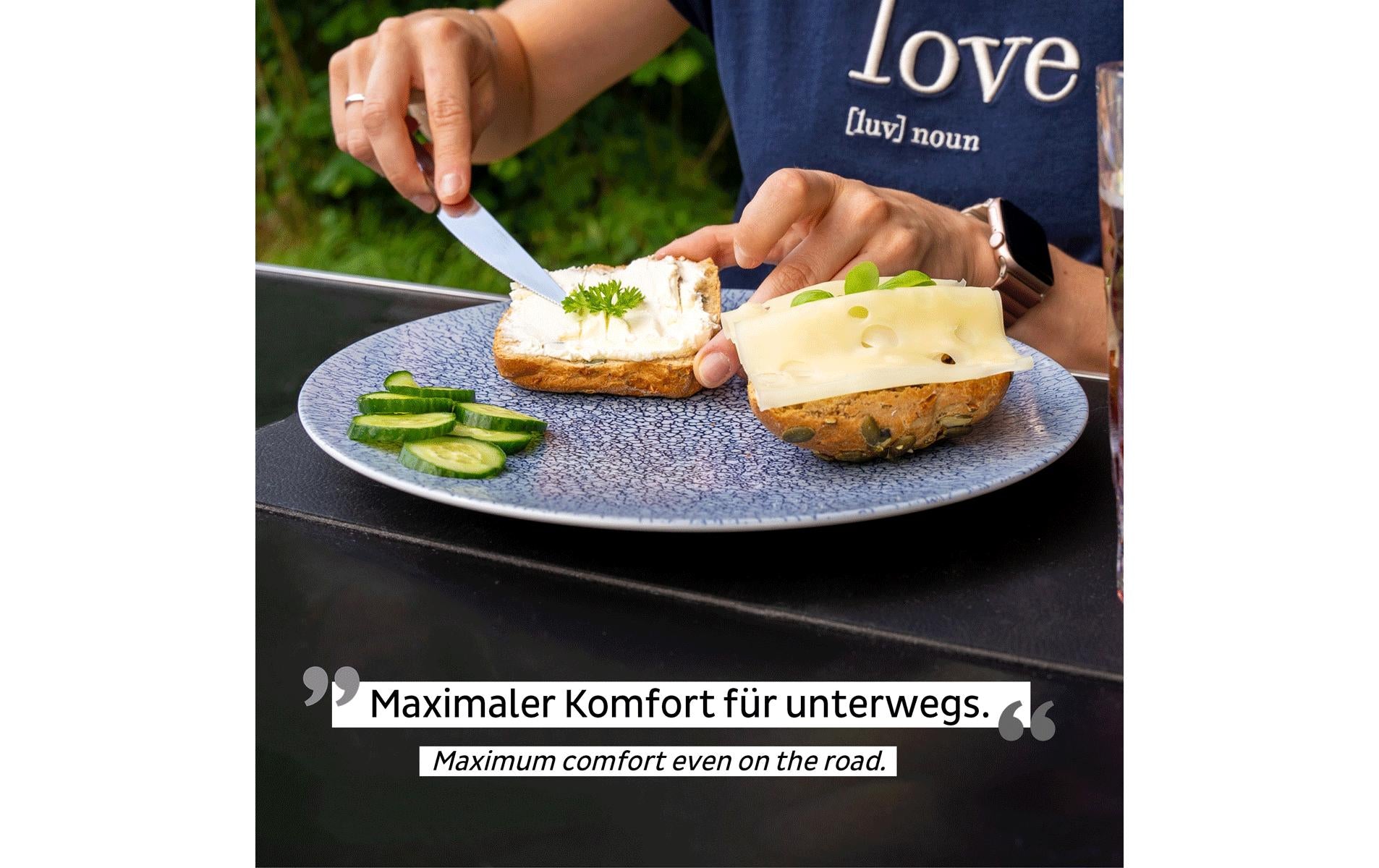 Silwy OCEAN S0ST-1322-2-O Essteller – Porzellan, Blau, mit Magnet, 2 Stück