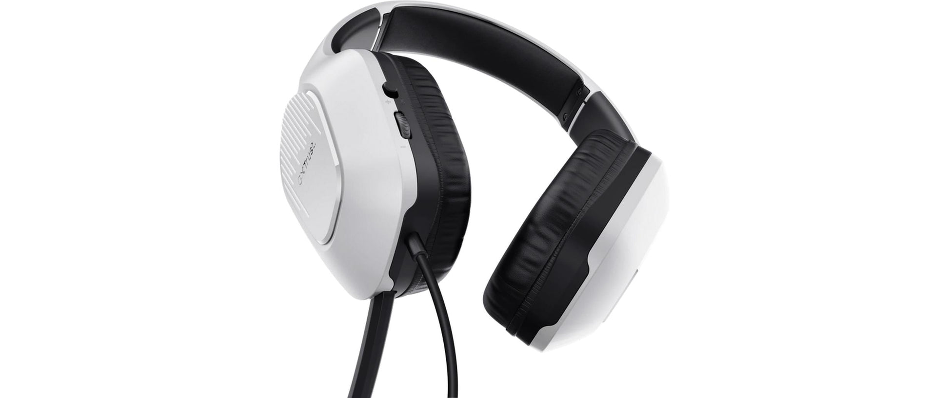 Trust GXT415PS Zirox Gaming-Headset – On-Ear, Stereo, Kabelgebunden, 3,5 mm Klinke, für PlayStation 5 (PS5), Weiss