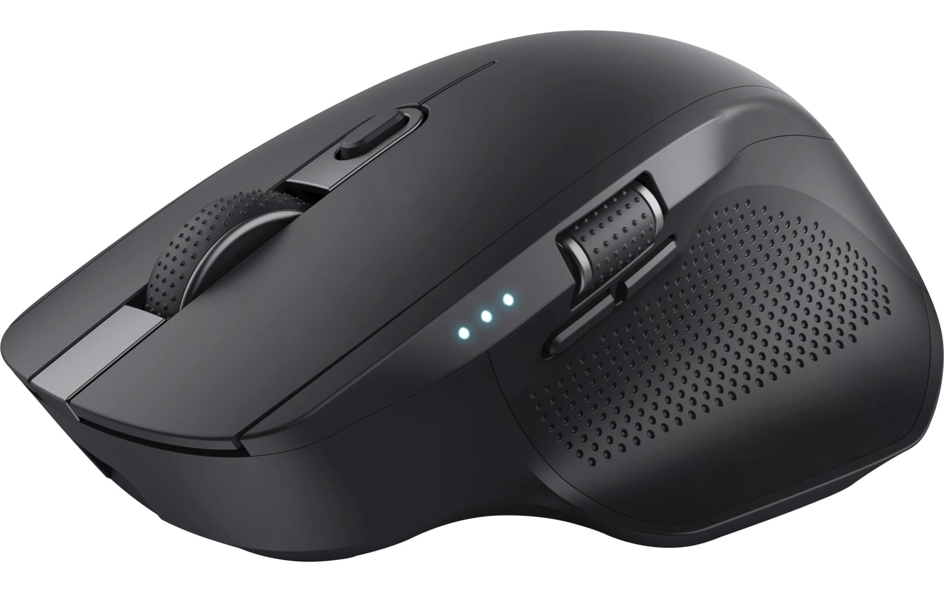 Trust Ozaa+ Multiconnect – Maus – Kabellos (Bluetooth/2,4 GHz), 3200 DPI, Rechts, Schwarz