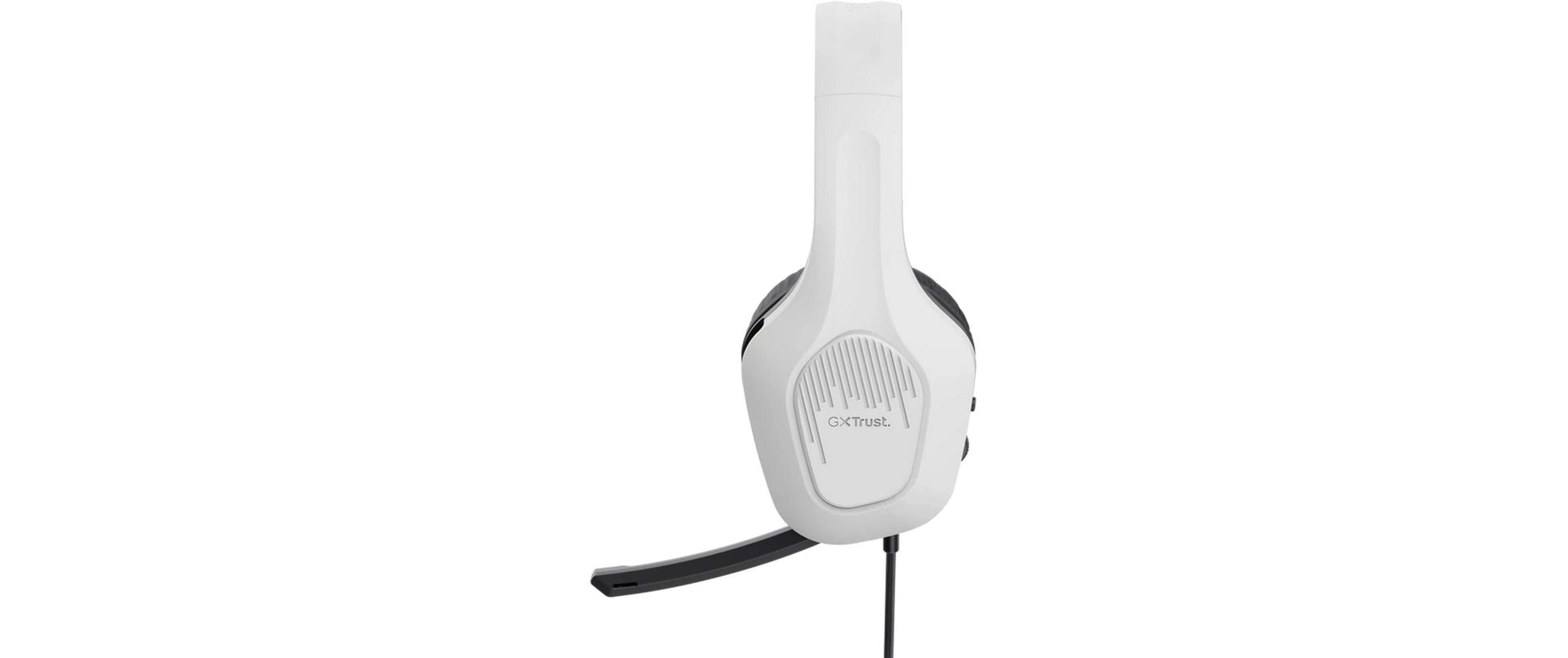 Trust GXT415PS Zirox Gaming-Headset – On-Ear, Stereo, Kabelgebunden, 3,5 mm Klinke, für PlayStation 5 (PS5), Weiss