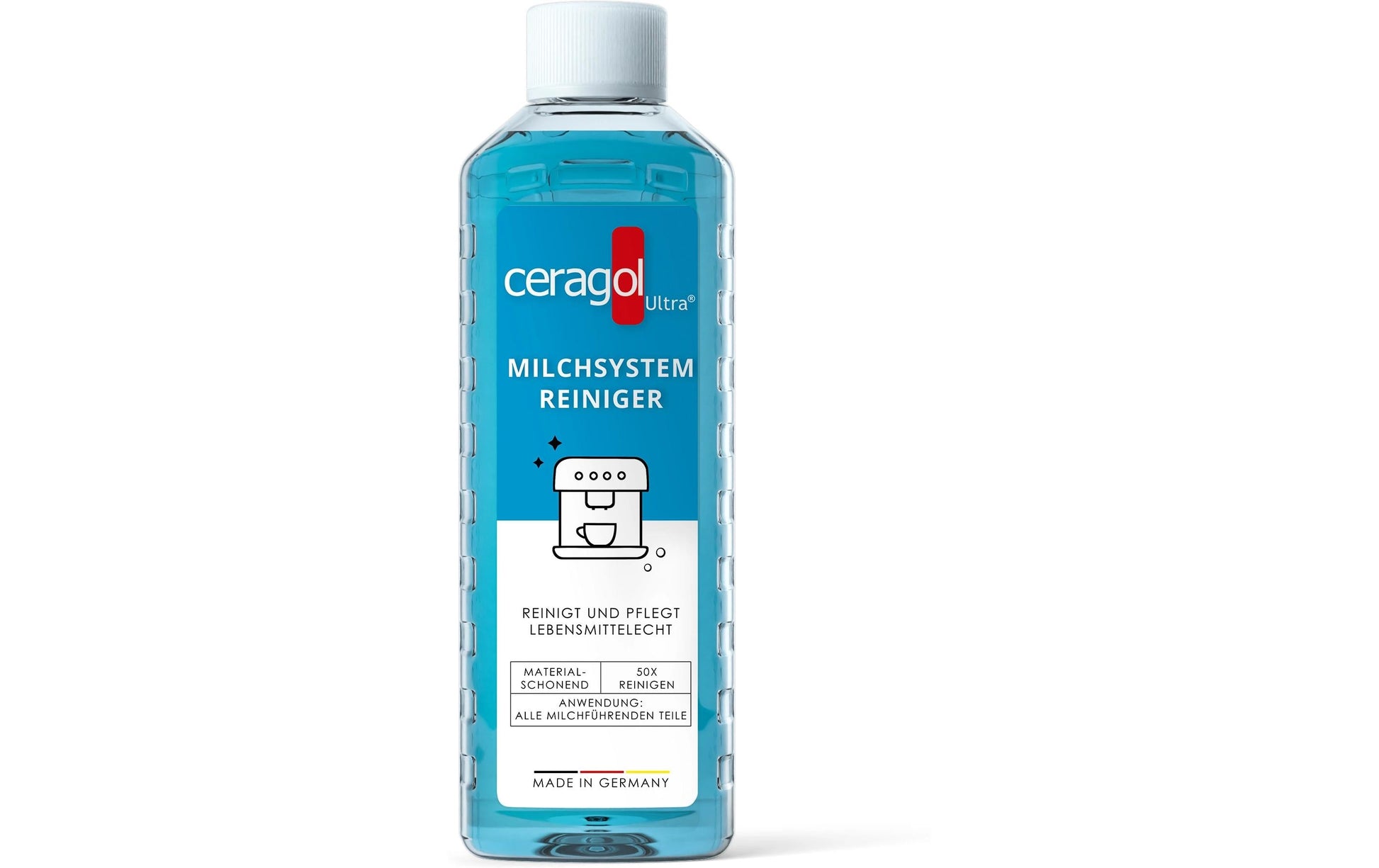 Ceragol Entkalker (Haushaltsgeräte) für Kaffeemaschinen – Flüssigkeit, Flasche – 500 ml