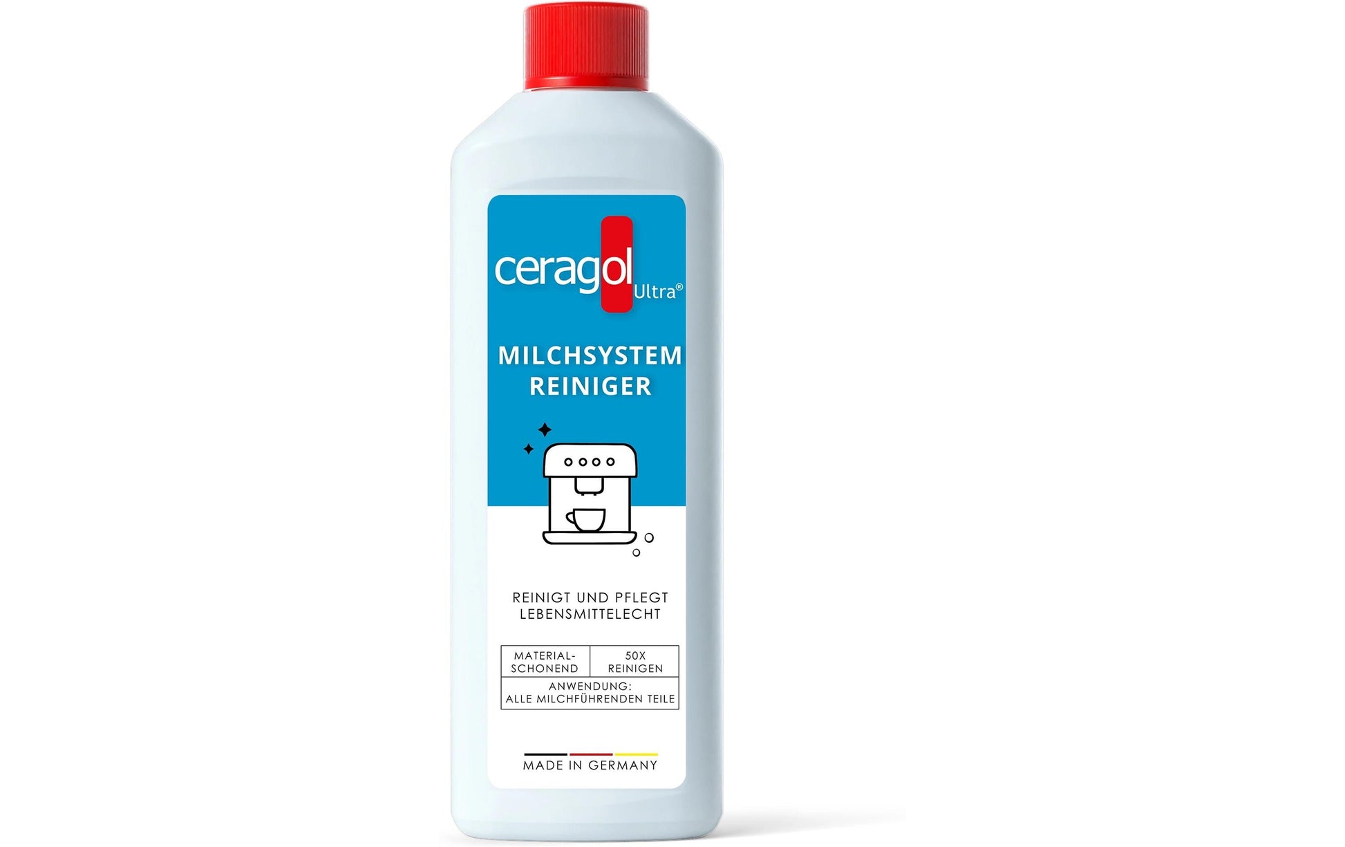 Ceragol Milchsystemreiniger für Kaffeemaschinen – Flüssigkeit, Flasche – 1 l