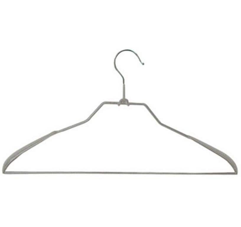 MSV Haken – Stahl – grau – 430 × 230 mm – 3 Stück