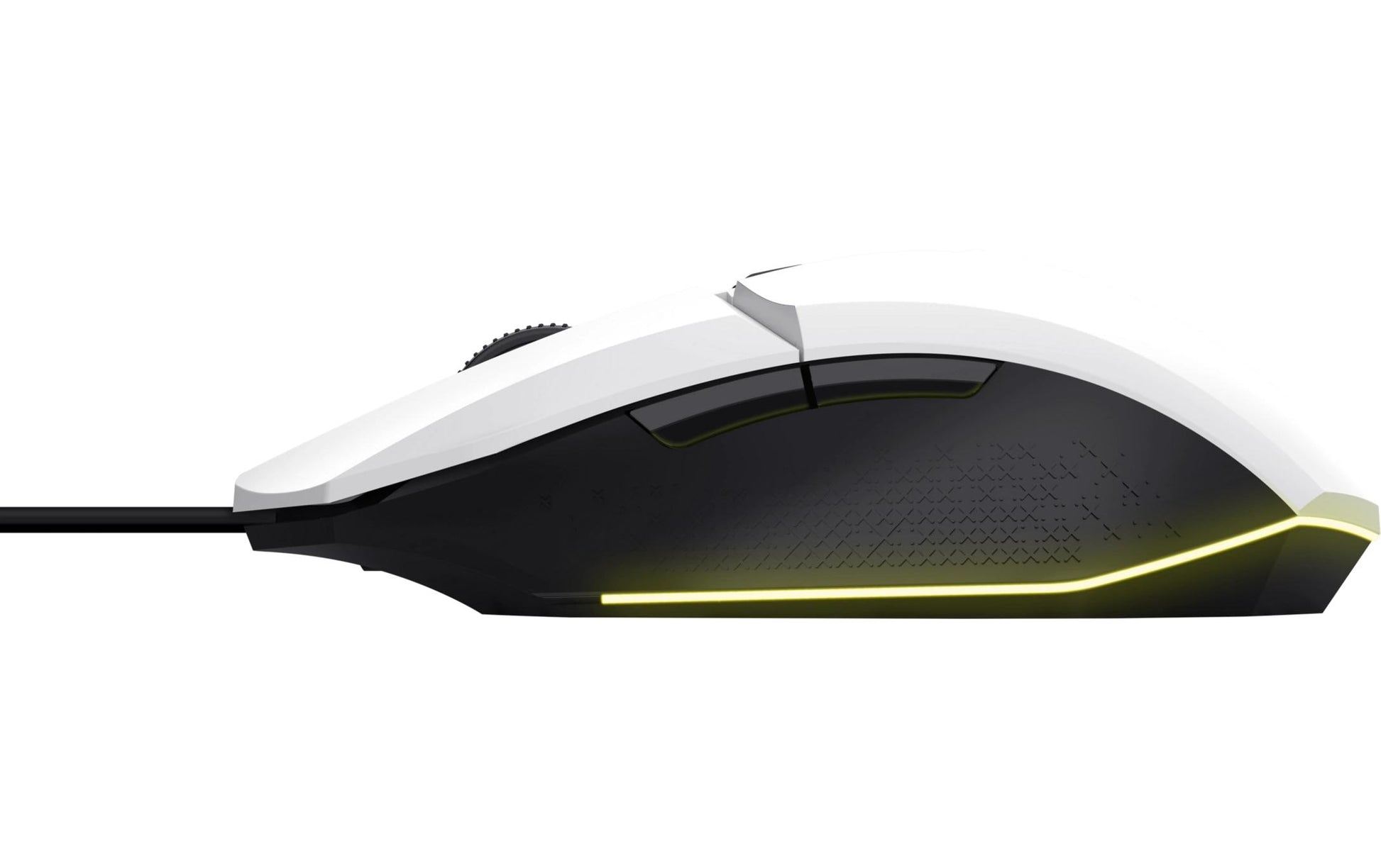 Trust GXT 109W Felox – Gaming-Maus – Kabelgebunden (USB-A), 6400 DPI, Rechts, Weiss