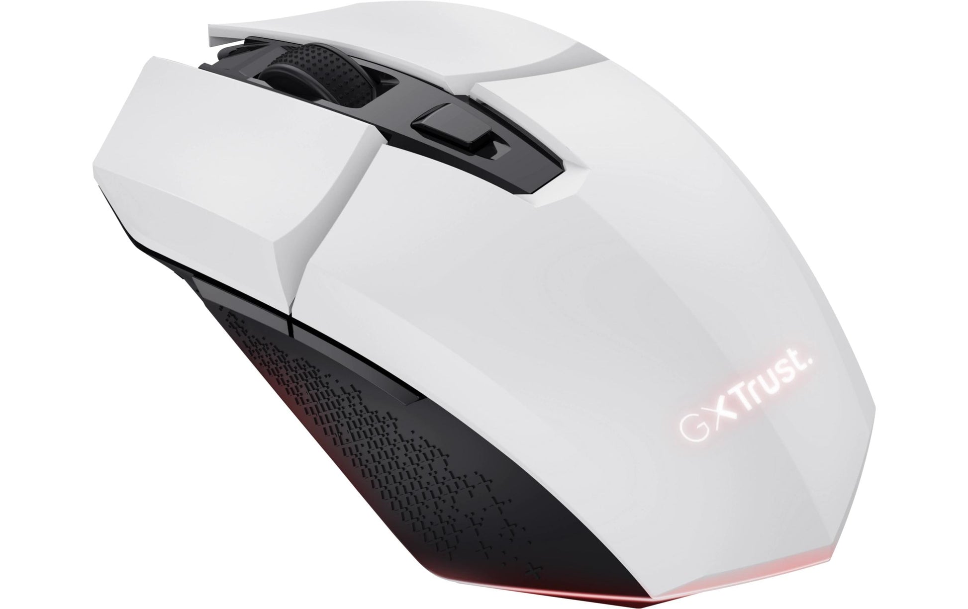 Trust GXT 110 Felox – Gaming-Maus – Kabellos (2,4 GHz), 4800 DPI, RGB-Beleuchtung, rechts, Weiss