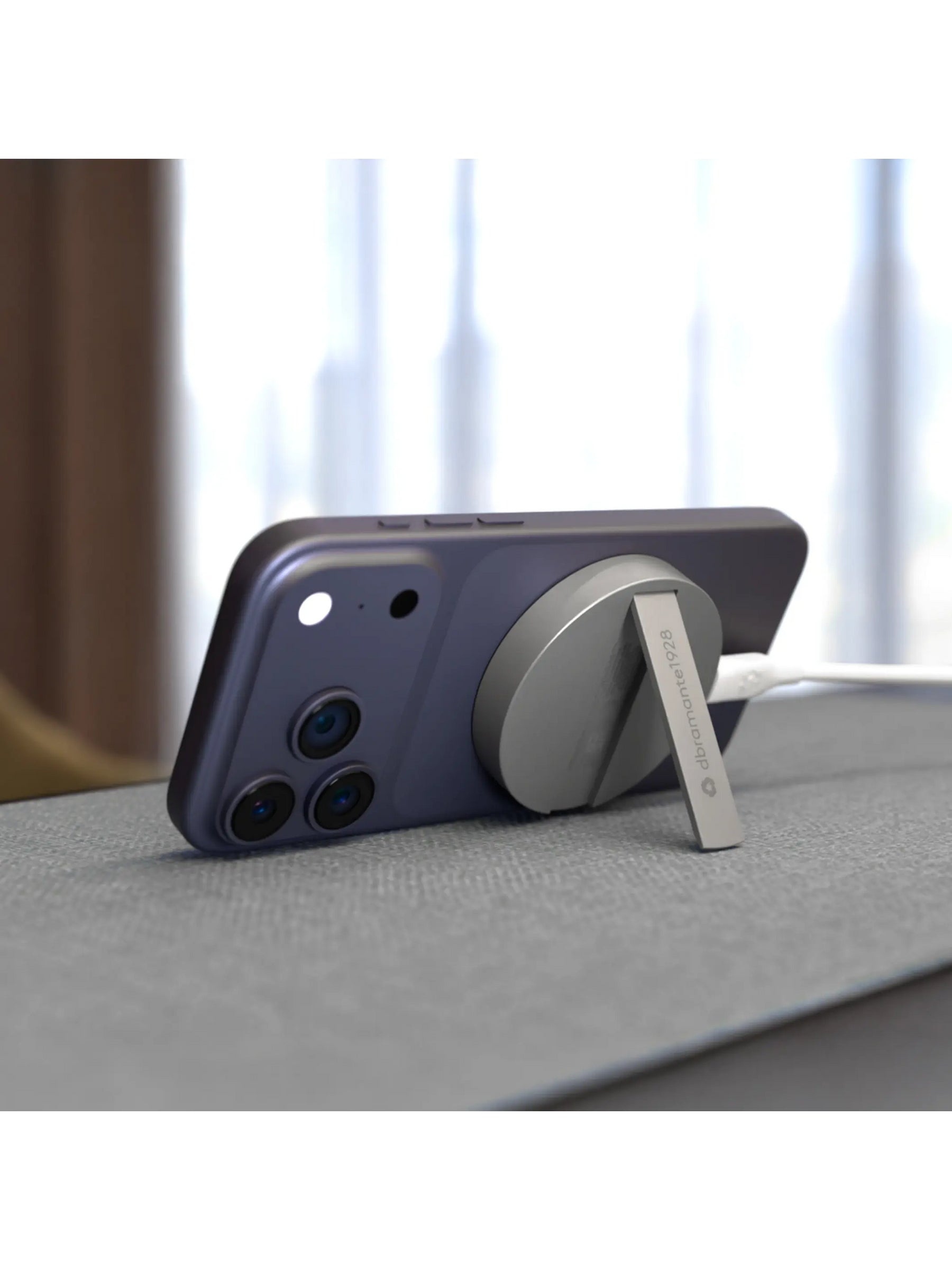 dbramante1928 CH15WLAL7263 Kabelloses Ladegerät 25 W – Qi2 – für MagSafe iPhone & Qi Smartphones