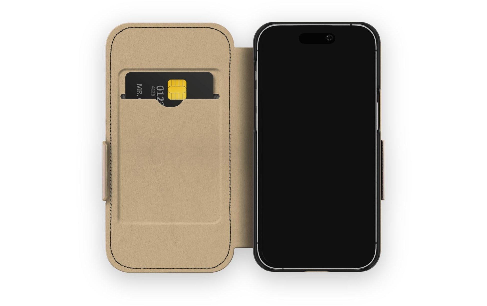 Ideal of Sweden – Booklet-Hülle – für Apple iPhone 15 Pro – rosa – mit Kartenfach, Magnetverschluss