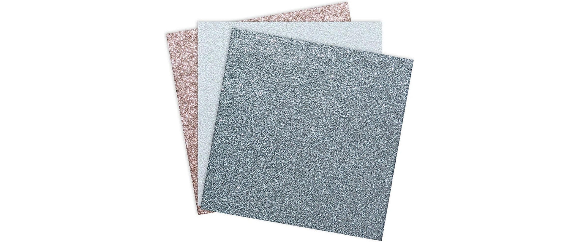 Clairefontaine Glitterkarton – 305 × 305 mm – 250 g/m² – Glitzer – 6 Blatt