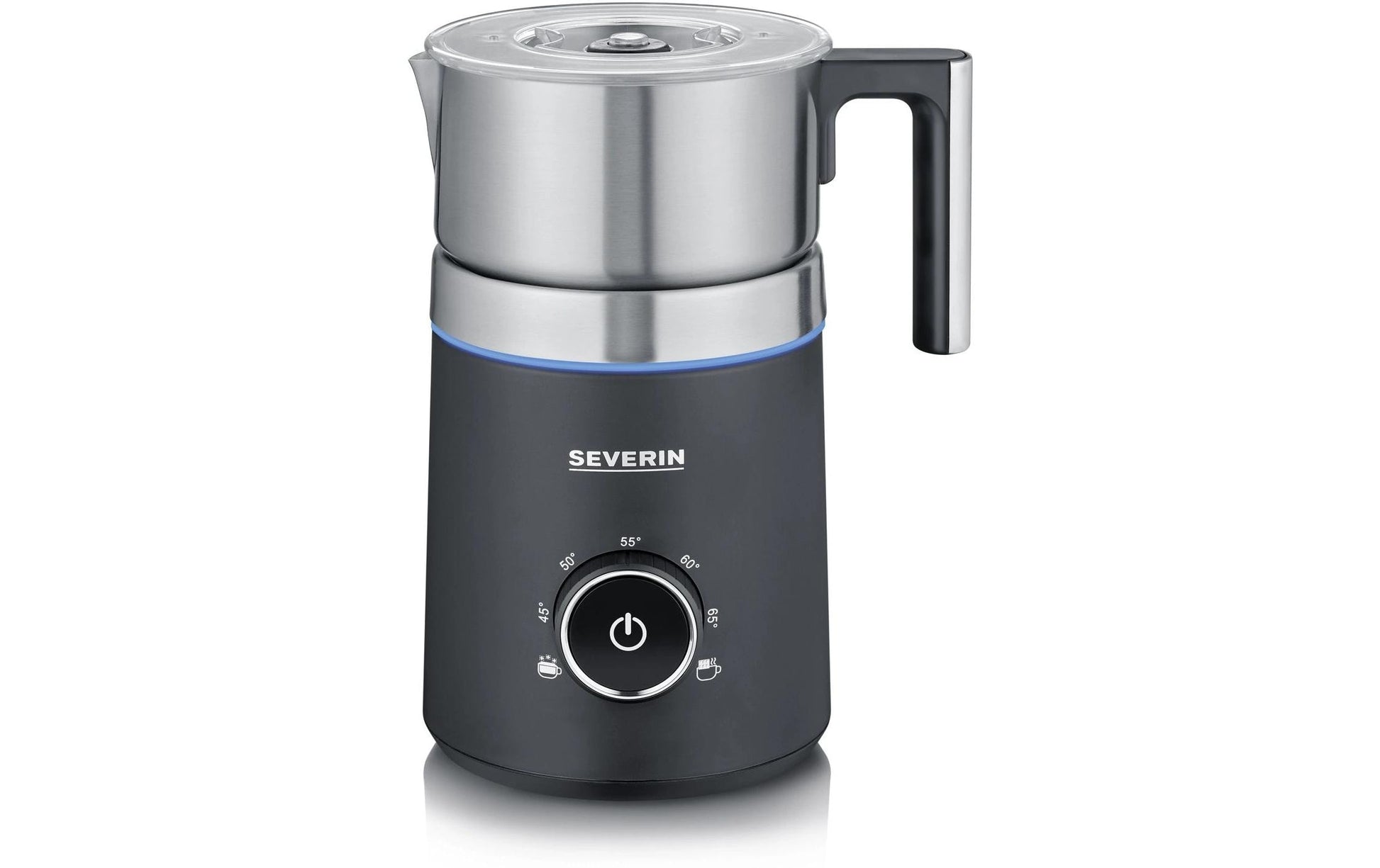 Severin Milchaufschäumer SM3586 – 700 ml, 500 W, spülmaschinenfest – schwarz/edelstahl