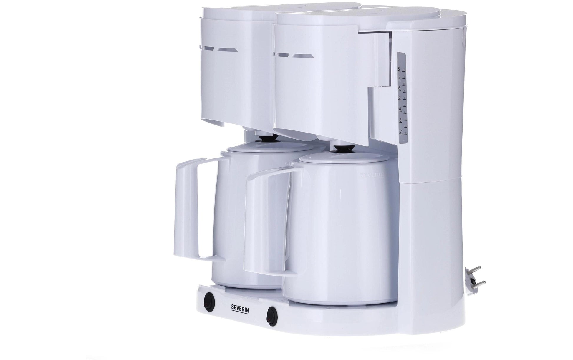 Severin KA9314 Filterkaffeemaschine – 16 Tassen, 1 l, Einwegfilter, Weiss