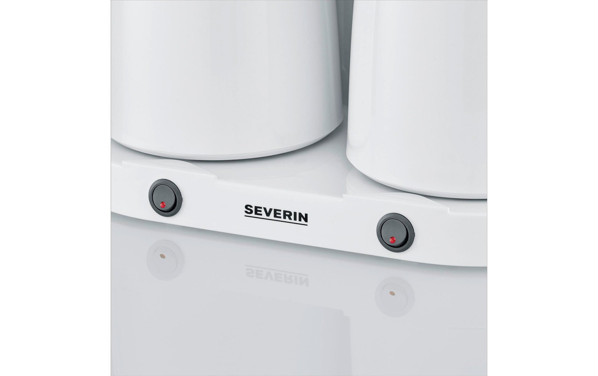 Severin KA9314 Filterkaffeemaschine – 16 Tassen, 1 l, Einwegfilter, Weiss
