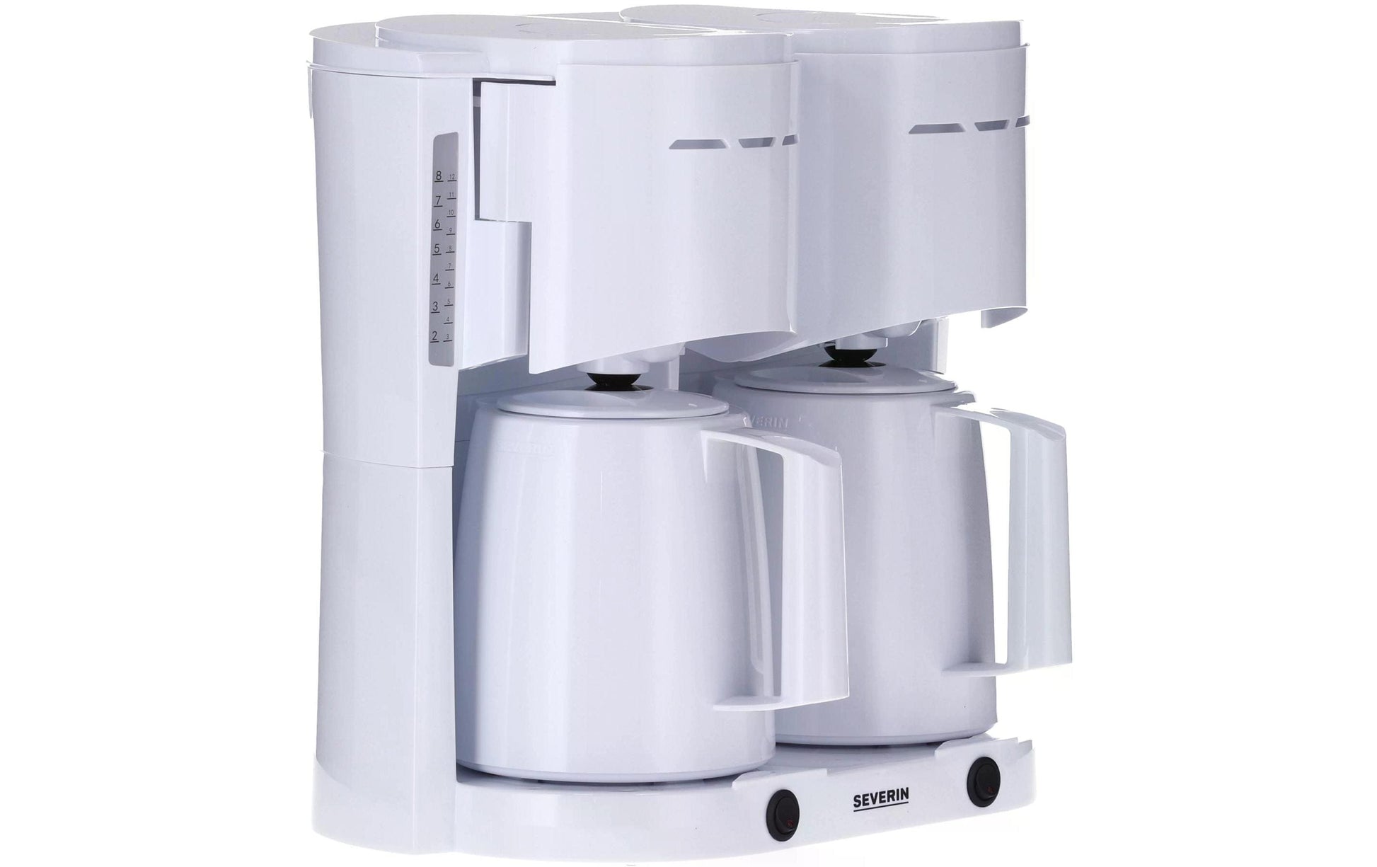 Severin KA9314 Filterkaffeemaschine – 16 Tassen, 1 l, Einwegfilter, Weiss