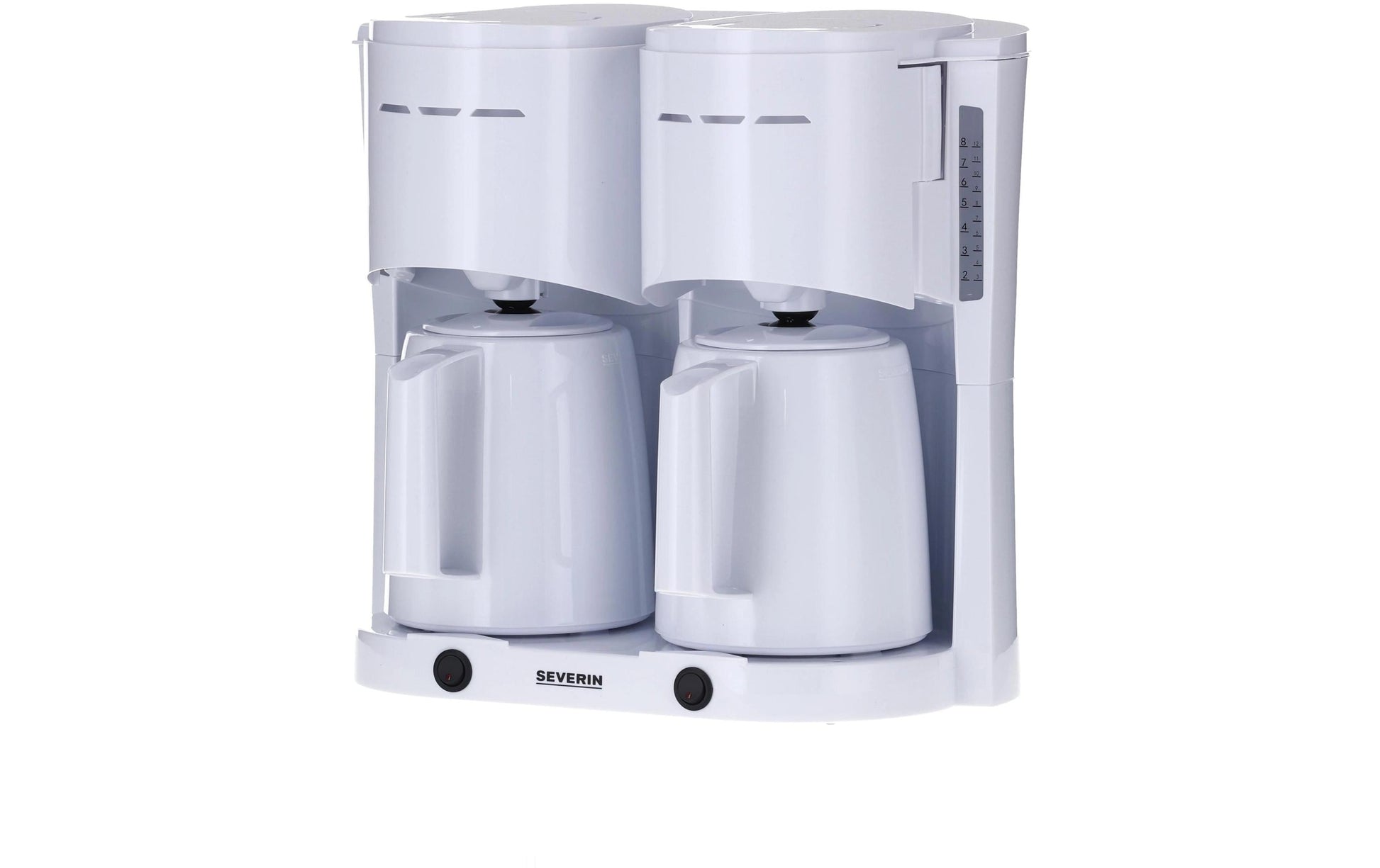 Severin KA9314 Filterkaffeemaschine – 16 Tassen, 1 l, Einwegfilter, Weiss