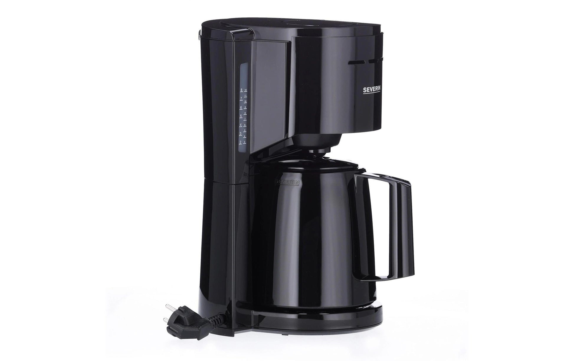 Severin KA9307 Filterkaffeemaschine – 8 Tassen, 1 l, Karaffe, Schwarz