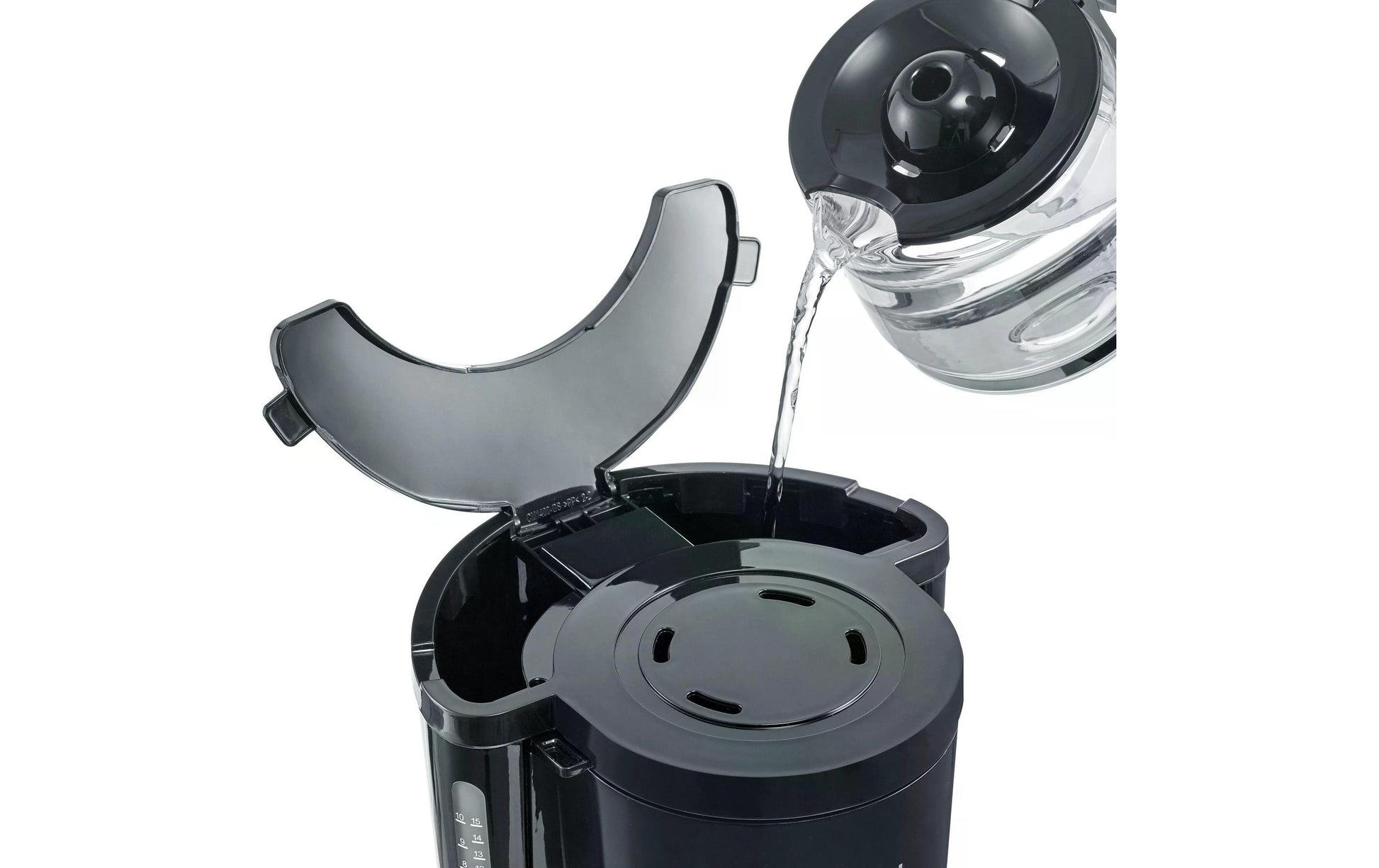 Severin KA4815 Filterkaffeemaschine – 10 Tassen, 1,25 l, Einwegfilter, Schwarz