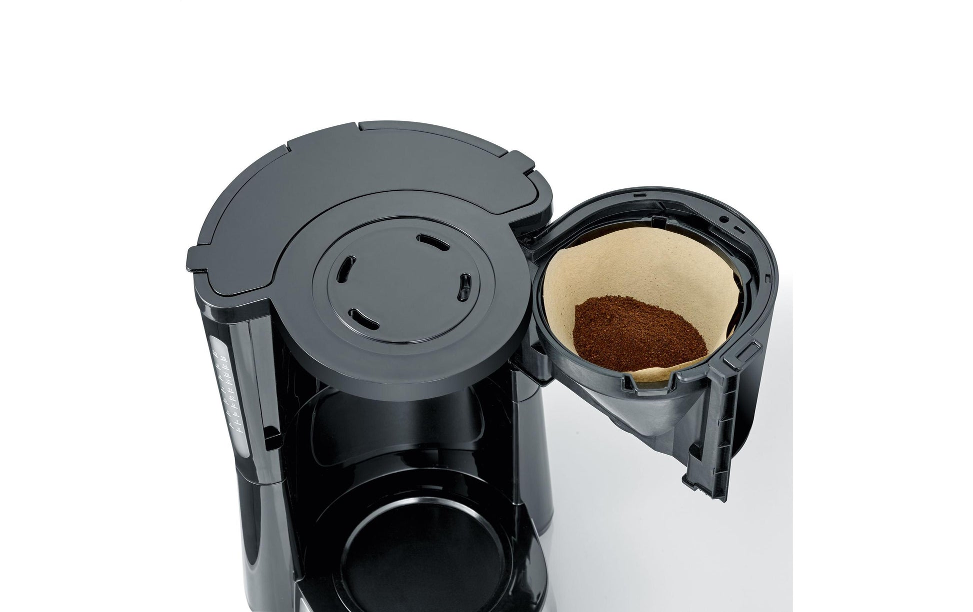 Severin KA4815 Filterkaffeemaschine – 10 Tassen, 1,25 l, Einwegfilter, Schwarz