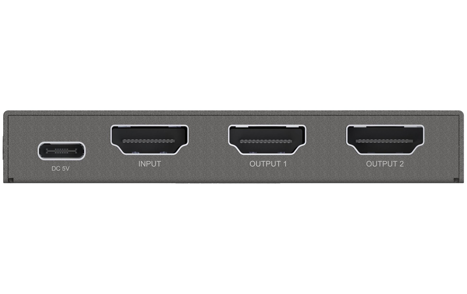 Marmitek Split 712 – HDMI-Verteiler – 4K UHD, HDMI, 1 Eingang, 2 Ausgänge