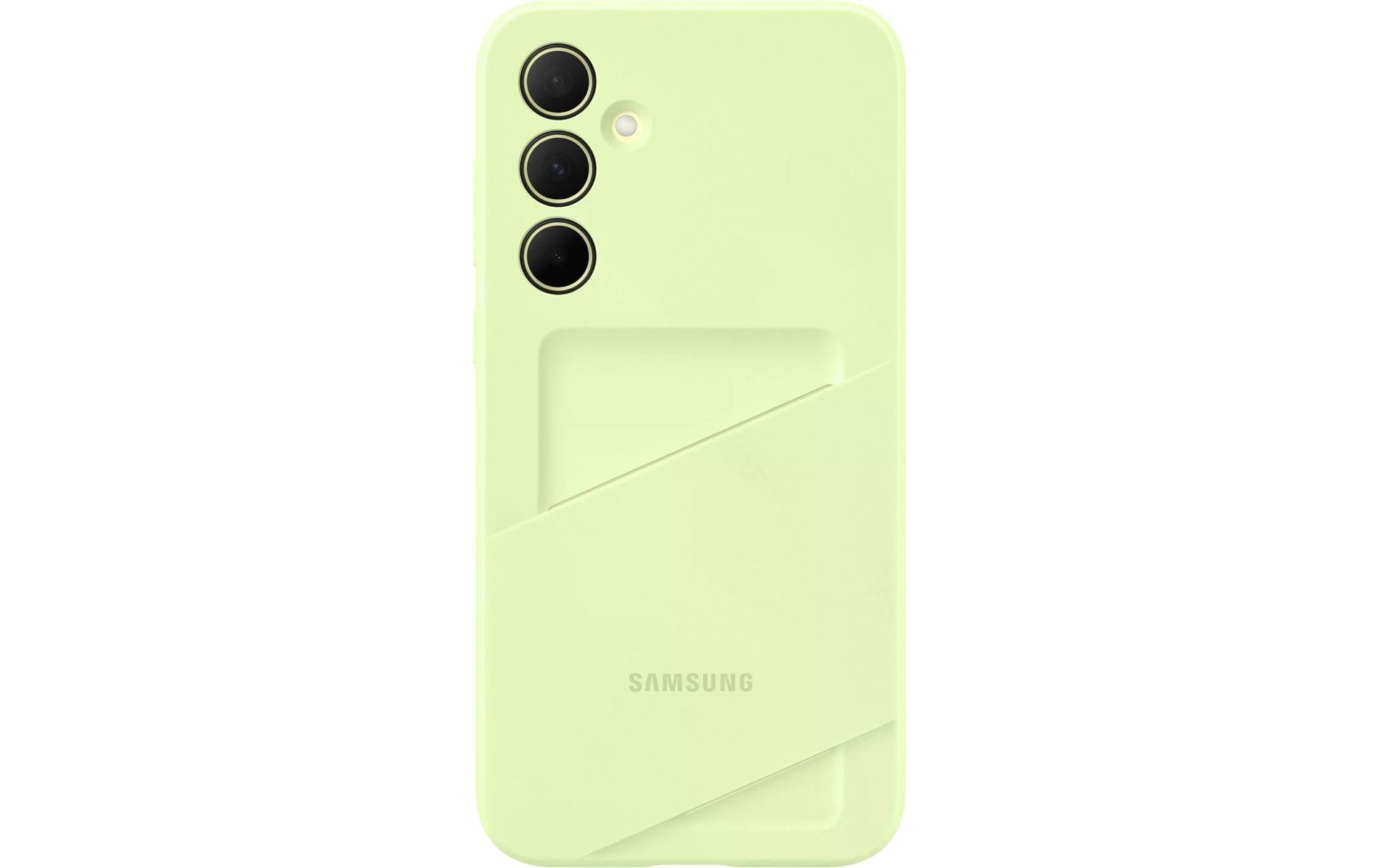 Samsung Backcover – für Samsung Galaxy A35 5G – Limette – TPU, mit Kartenfach