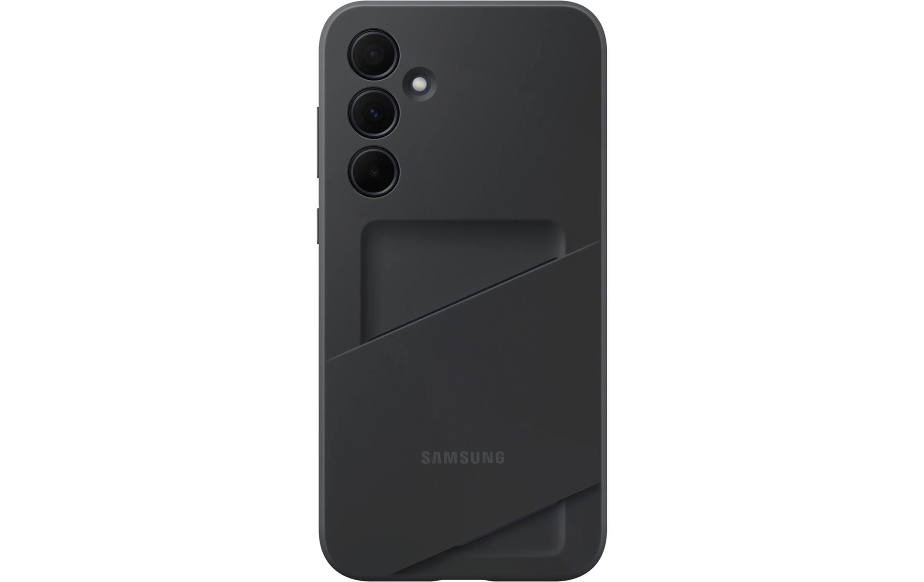 Samsung Backcover – für Samsung Galaxy A35 5G – schwarz – TPU, mit Kartenfach