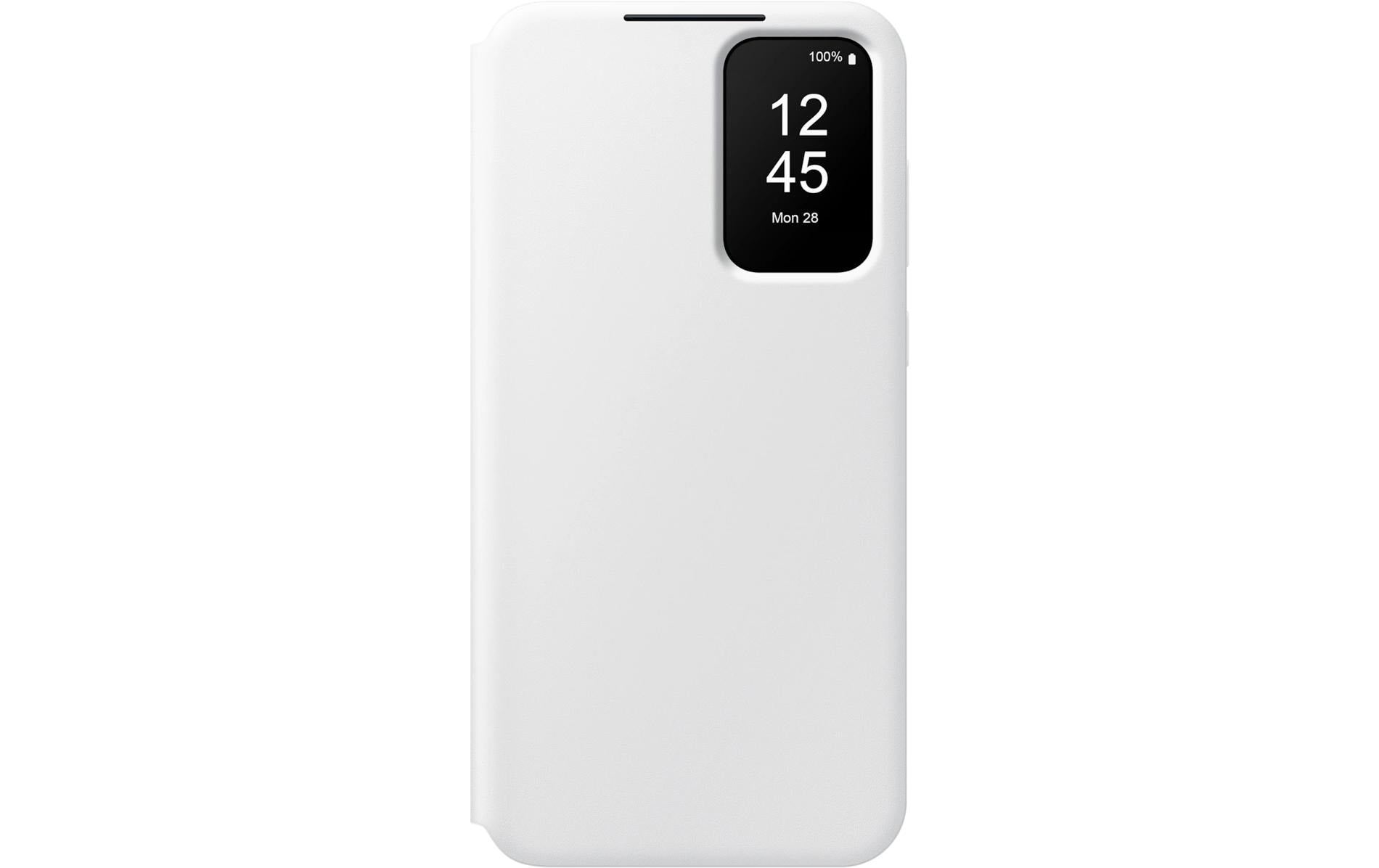 Samsung Booklet-Hülle Smart View – für Galaxy A35 5G – weiss – mit Kartenfach