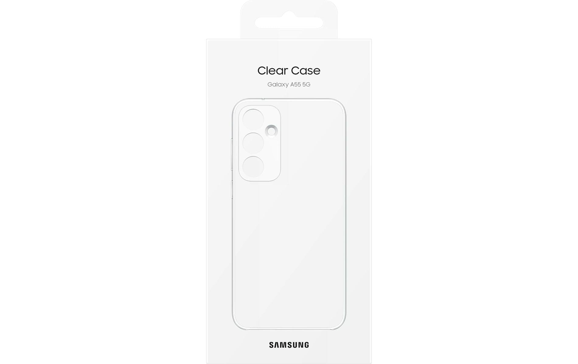 Samsung Backcover – für Galaxy A55 5G – transparent, stossfest