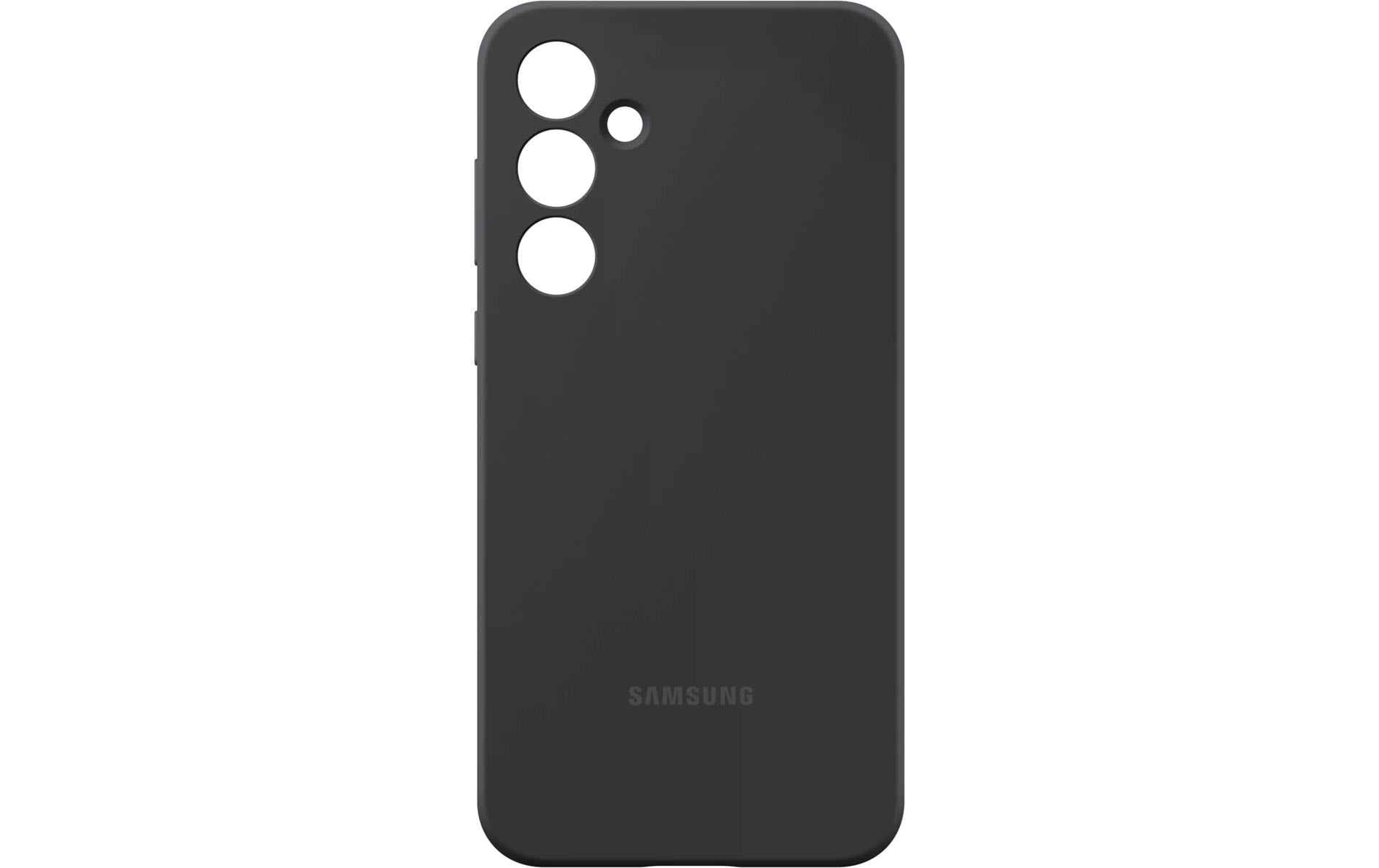 Samsung Backcover – für Samsung Galaxy A55 5G – schwarz – Silikon – stossfest, kratzresistent