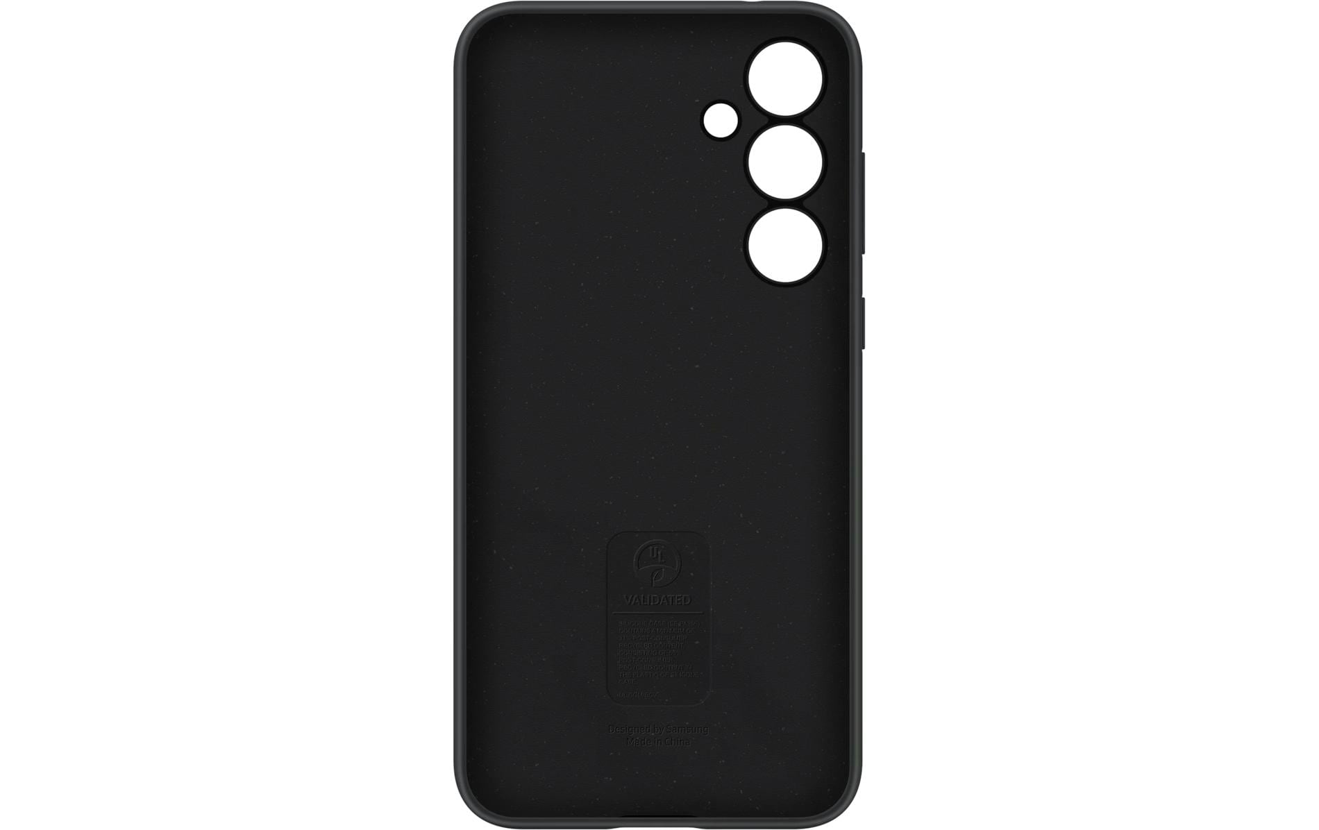 Samsung Backcover – für Samsung Galaxy A55 5G – schwarz – Silikon – stossfest, kratzresistent